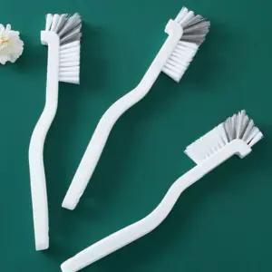 싱크대 브러쉬 청소솔 화장실 세척솔 L자형 배수구 세면대 주방 바닥솔 세모솔