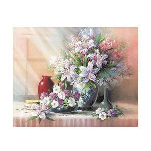 DIY 보석십자수 꽃 로맨스플로랄 40x50cm 캔버스형