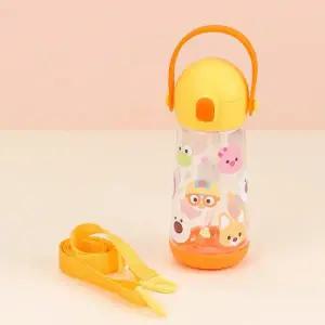 [텐바이텐]원터치 어깨끈 트라이탄 빨대물통 [뽀로로_피크닉]