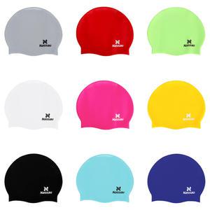 낫소 수영모자 성인용 NSE-CSA 실리콘 수모 실내수영 국산