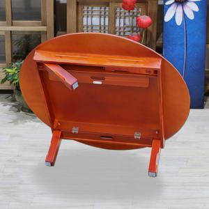 가온공방 원목캡 원형 밥상 5인 6인용 900x900 접이식 교자상 고장없는상 6402