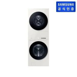 [하이마트] [지역한정] 비스포크 그랑데AI 원바디 Top-Fit 21kg＋17kg WF2117HCEEC (그레이지)