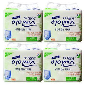 하이센스 언더웨어 입는 팬티 언더웨어 기저귀 중형 10매 x4팩 (총40매)