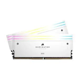 커세어 CORSAIR DDR5-6000 CL30 Dominator Titanium WHITE 패키지 (32GB(16Gx2))