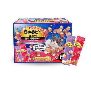 이나바 츄르비 버라이어티 고양이 간식 10g x 60봉