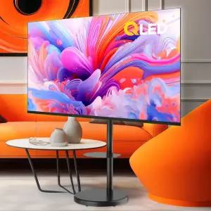 이노스 삼탠바이미 127cm(50인치) UHD QLED 블랙 스마트 이동식 TV 중소바이미