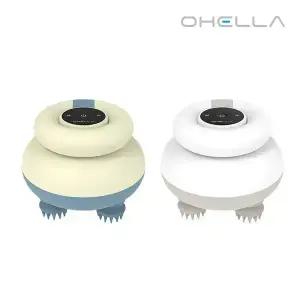 오엘라 무선 두피 마사지기 두피관리기 옐로우 SM01