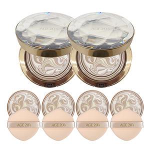 에이지20s 팩트 ID 에이지투웨니스 에센스 커버 21호 본품 2개+리필 4개