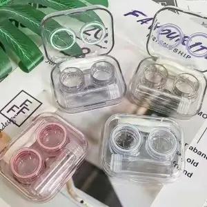 렌즈 케이스 세트 소프트 렌즈 케이스 흡착봉 뽁뽁이 (WFGQ4FQ)