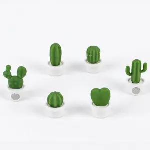 자석 명함 메모판 메모 홀더 냉장고 선인장 미니 (WFGR6JE)