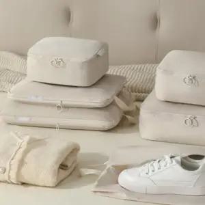 고품질 여행용 캐리어 패딩 이불 압축 파우치 정리백 세트 6종 (WFGZ1GZ)