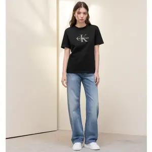 [CK진] 여성 시그니처 90s 스트레이트핏 미드블루 37.5 데님(47B921G)