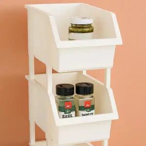 [보노하우스]이유 적층형 다용도 정리함 1P 미니 수납 바스켓