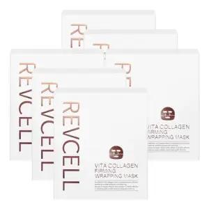 리브이셀 비타 콜라겐 퍼밍 랩핑 마스크팩 5매X6박스
