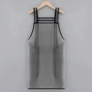 보더라인반투명방수앞치마H형미용앞치마블랙 (WFHWPQY)