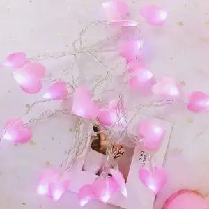 가랜드 전구 1.5M 핑크 생일 감성 홈 데코 (WFHN7J7)