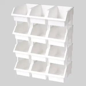 이유 적층형 다용도 정리함 12P 미니 수납 바스켓