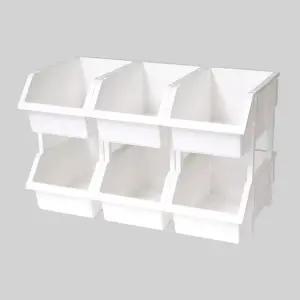 이유 적층형 다용도 정리함 6P 미니 수납 바스켓