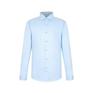 [듀퐁] 트윌 배색 363 컴포터블 셔츠 블루 SE4SM21LS363SBU