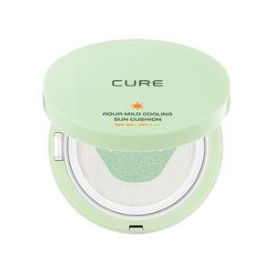 김정문알로에 아쿠아 마일드 쿨링 선쿠션 SPF50+ PA++++ 25g 1개 산뜻함