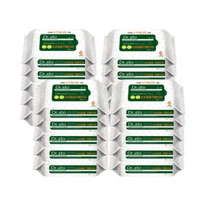 닥터아토 눈&얼굴 전용티슈 20매 20팩 순면 히알루론산