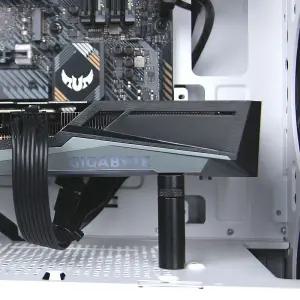 알루미늄 그래픽카드 지지대 블랙 중/수직/거치대/길이/조절/받침대/고무/커버/자석/고정대/컴퓨터/부품