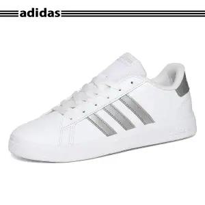 운동화 그랜드 코트 2.0 K 스니커즈 클라우드 화이트 매트 실버 GW6506