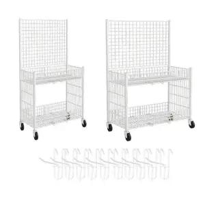 매장 접이식 행사 가판대 이동식 야시장 진열대 65cm (WFGMF8O)