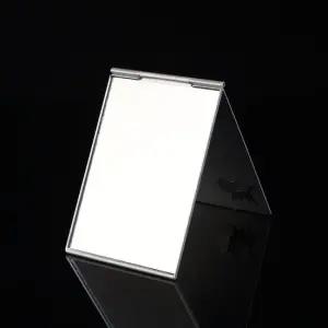 미니손거울 휴대 메탈릭 접이식 탁상거울 캣 미니거울 미니손거울 휴대용거울 화장거울