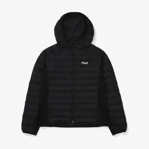 [휠라](광주신세계)[FILA] 후드 우븐 다운 경량패딩자켓 (FS2DJF4251F_BLK)