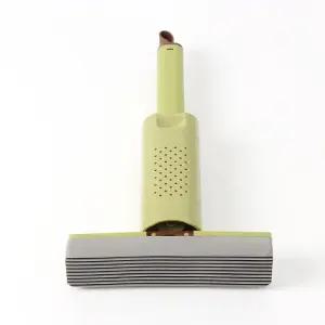 밀대걸레 펄프밀대 녹색 간편탈수 미니 먼지밀대 (WEBF48A)