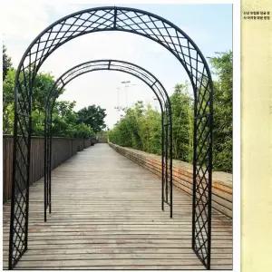 화단 아치 장미 울타리 테라스 스탠드 마당 지지대 150x40x210 중간