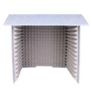 간이 방음 부스 흡음면 방음면 흡음 소형 책상용 가정용