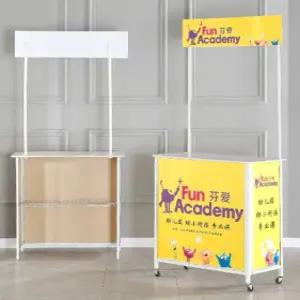 홍보 행사 플리마켓 매대 진열대 가판대 간이 테이블 야외 부스 제작