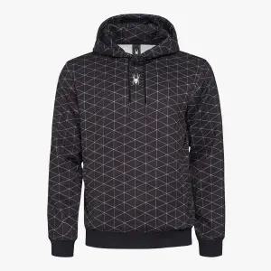 [롯데백화점]스파이더 공용 패턴 후드 SPHPCNHD301UPBK