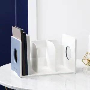 민트 3단 마이룸 책꽂이 업무용 손잡이 시스맥스 책상 데스크 정리 수납/책상위/책보관함/책꽃이/이동식/책