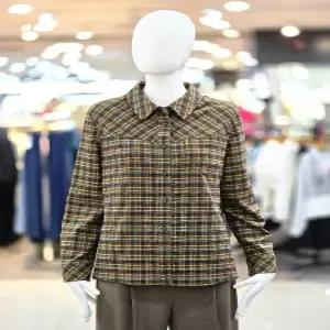 [행복한백화점][꼼빠니아]체크 패턴 베이직 셔츠 CAEW0WRC100