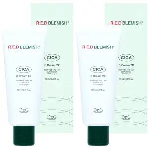 닥터지 레드 블레미쉬 시카 S 크림 2X 70ml x 2개 강력진정 병풀크림