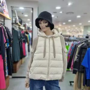 베네통/애플아울렛/배키 후드 구스 패딩/BAPD56461