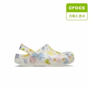 [크록스 본사] 클래식 파스텔 펫 클로그 (초크) 210989-0WV