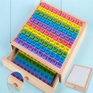 에듀코코 자석 숫자판 몬테소리 교구 넘버보드 100 수배열판