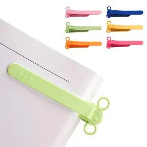 자동 코끼리 실리콘 북마크 펜꽂이 책갈피 집게 다이어리 볼 홀더 스토퍼 클립 독서 템