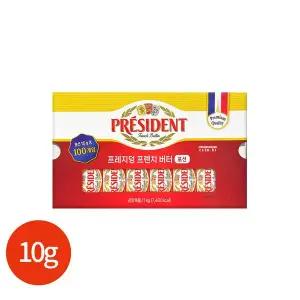 프레지던트 무가염 포션버터 10g x 100개