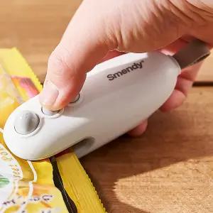 스맨디 듀얼 휴대용 미니 실링기 봉지 과자 비닐 밀봉기 충전식 가정용