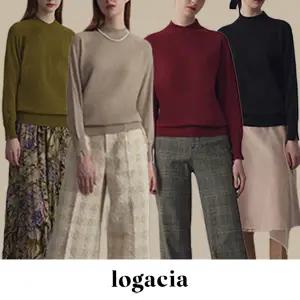 로가시아 24FW 윈터 스타일 캐시 블렌딩 니트 4종