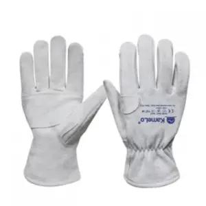 용접 가죽장갑 방열 작업 글러브 안전장갑 (WFK5QVP)