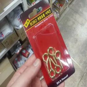 고리형 피스 철물 나사 고리걸이 5p (WFK66BD)