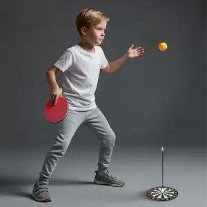 비바 셀프 탁구 연습세트 길이조절 스윙훈련 리턴볼