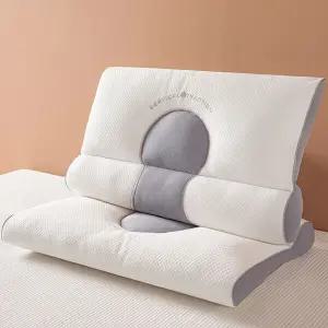 4분할존 경추 견인 베개 라텍스 메모리폼 베게 배게