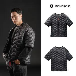 몽크로스 테크웨어 올림포스 무브 웰론 반팔 패딩점퍼